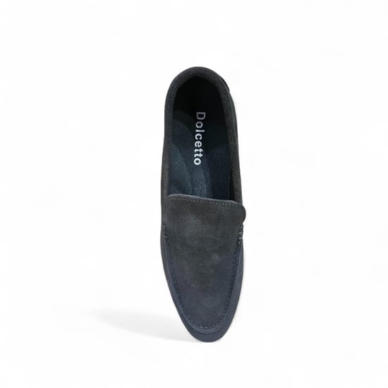 Mocasines negros resistentes sin cordones para hombre con plantilla acolchada - Image 6