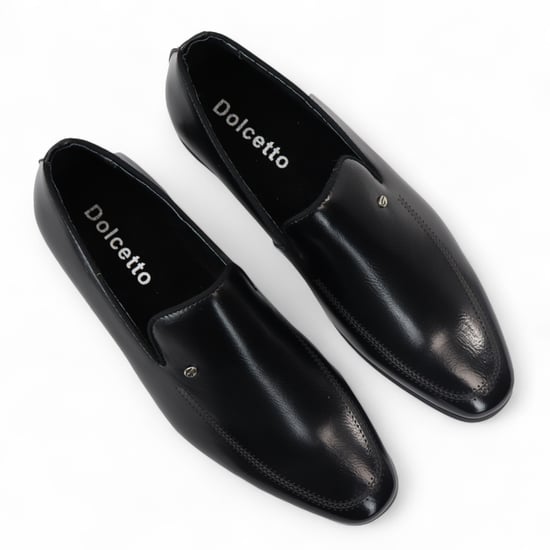Mocasines clásicos marrones sin cordones para hombre - Image 4