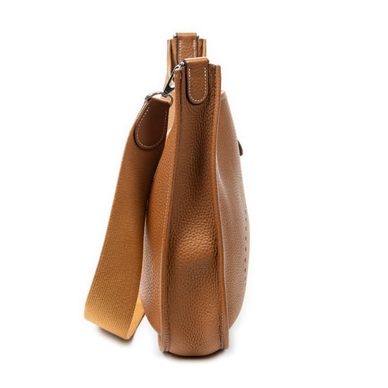 Hermès Evelyne I PM en Oro Piel de becerro - Image 4