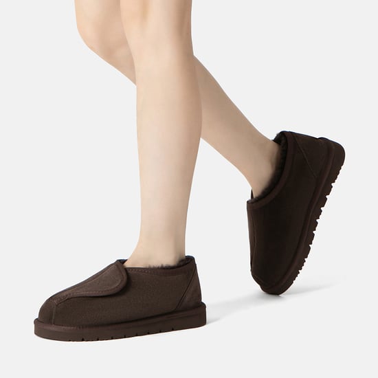EVER AU Australia Mujeres Pantuflas Ajustables de Piel de Oveja Swiftlet - Image 2