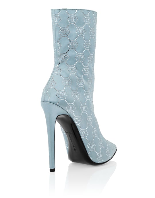 Botas Tacón Medio Monogram - Image 3