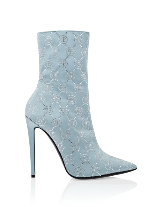 Botas Tacón Medio Monogram - Image 4