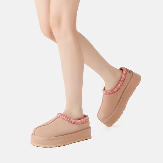 EVER AU Australia Mujeres Zapatillas de Plataforma de Cuero Wonga - Image 2