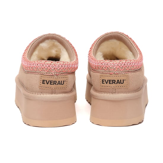 EVER AU Australia Mujeres Zapatillas de Plataforma de Cuero Wonga - Image 4