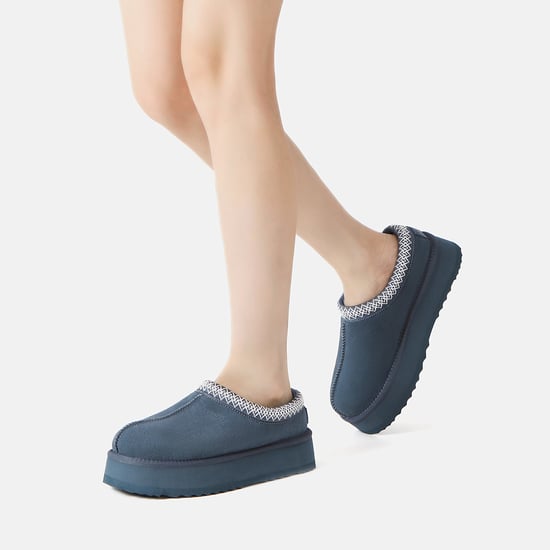 EVER AU Australia Mujer Zapatillas de Plataforma de Cuero Wonga - Image 2