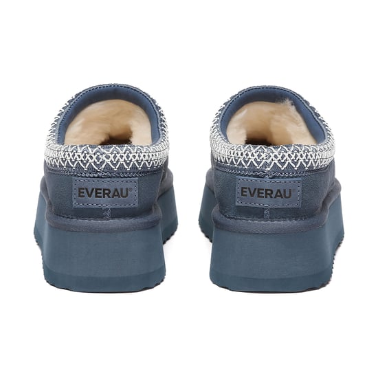 EVER AU Australia Mujer Zapatillas de Plataforma de Cuero Wonga - Image 4