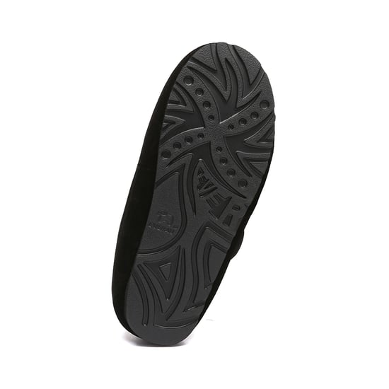 EVER AU Australia Mujeres Zapatillas de Casa de Piel de Oveja con Tira Ajustable en Verde Azulado - Image 6