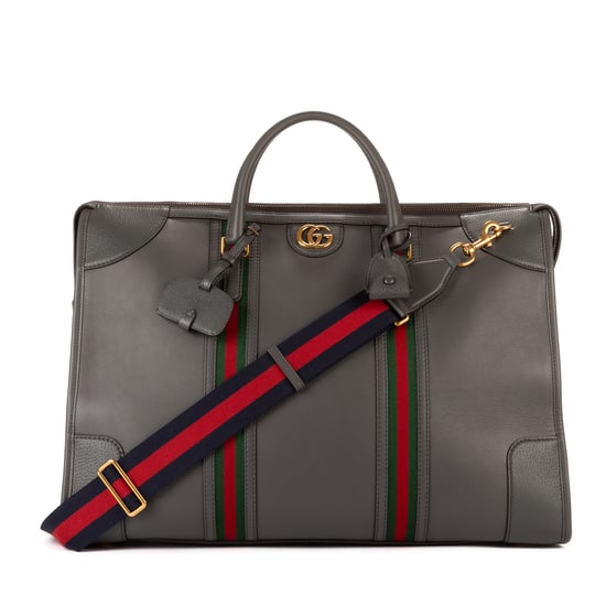 Gucci Bauletto Duffle XL en Gris Piel de becerro - Image 1