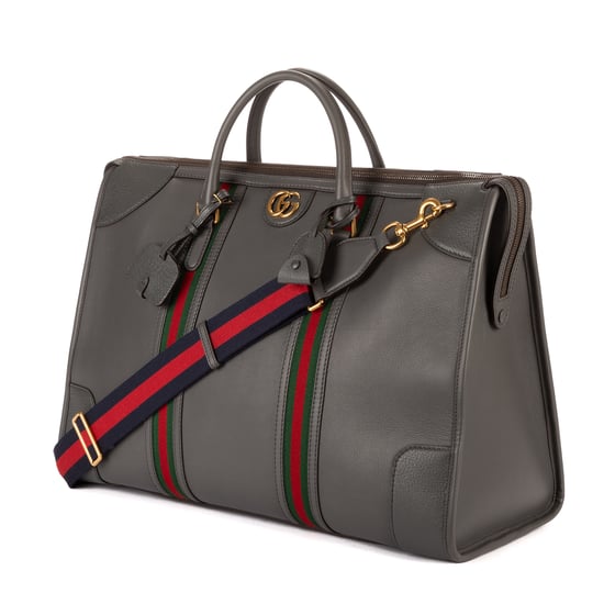 Gucci Bauletto Duffle XL en Gris Piel de becerro - Image 2