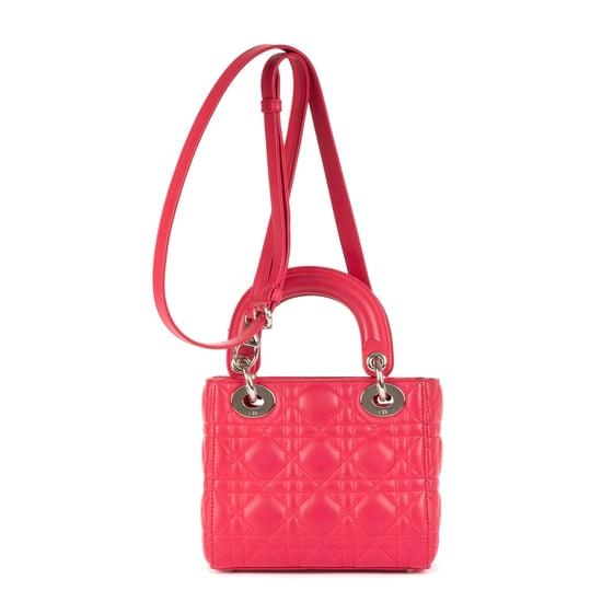Dior Mini Lady Dior Mini en Rosa fucsia Piel de becerro - Image 4