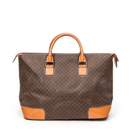 Celine Weekender  en Marrón Lona recubierta - Image 5