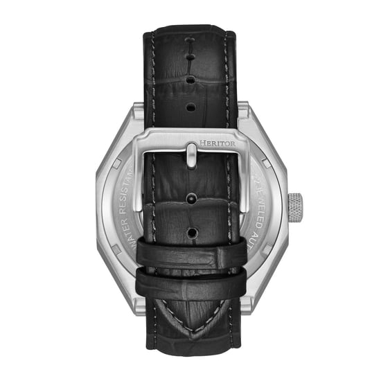 Reloj Heritor Automático Antoni con Correa de Cuero - Image 2