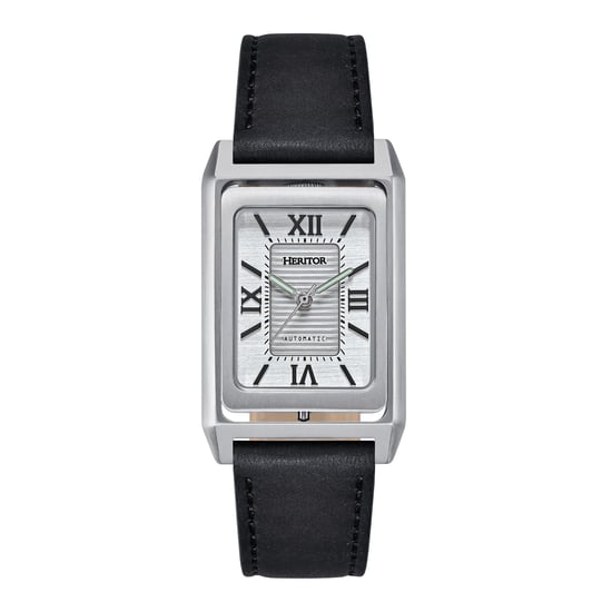 Reloj Heritor Automático Esteban con Correa de Cuero - Image 1