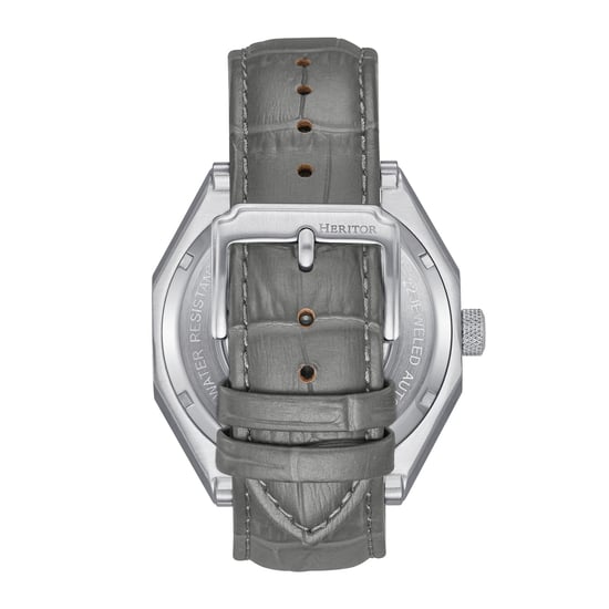 Reloj Heritor Automático Antoni con Correa de Cuero - Image 2