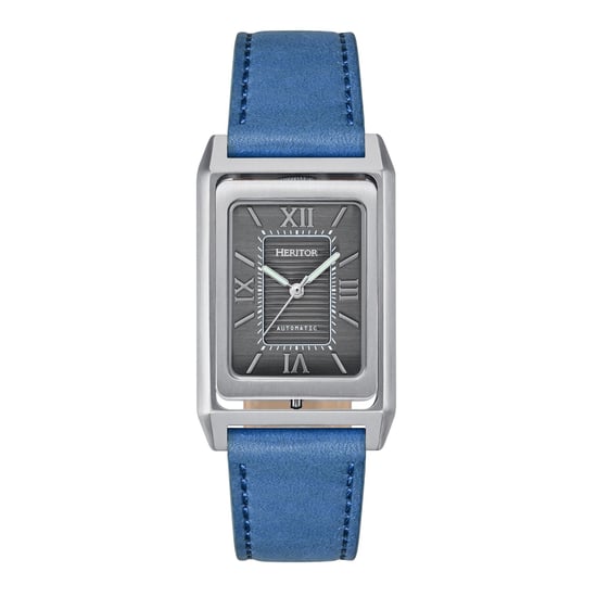 Reloj Heritor Automático Esteban con Correa de Cuero - Image 1
