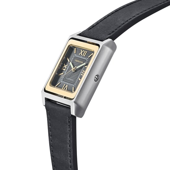 Reloj Heritor Automático Esteban con Correa de Cuero - Image 3