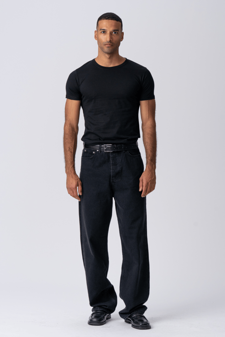 Camiseta ajustada - Negro - Image 2