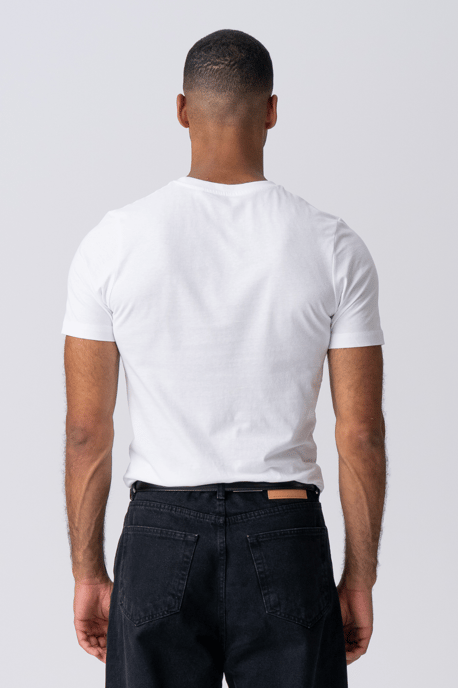 Camiseta ajustada - Blanco - Image 4