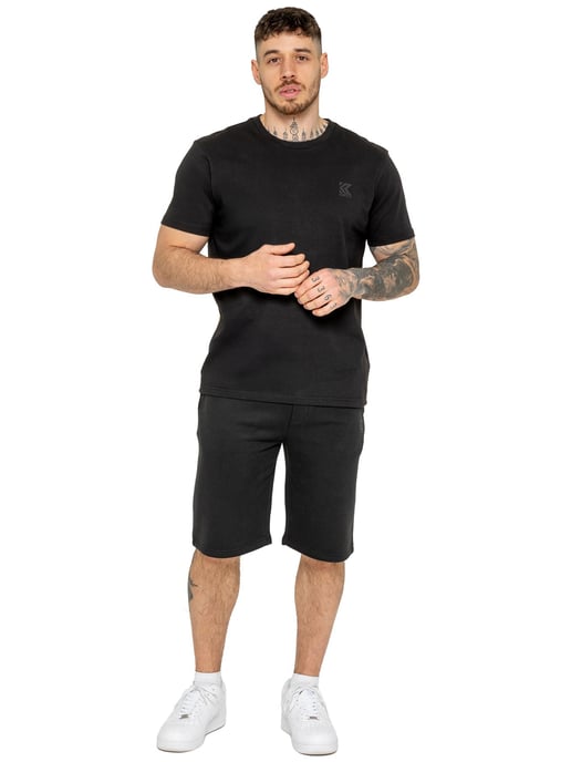 Kruze | Paquete de 2 pantalones cortos de forro polar para hombre - Image 6