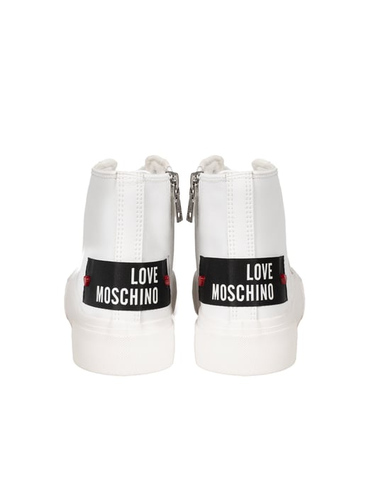 Love Moschino Zapatillas de mujer Blanco - Image 4