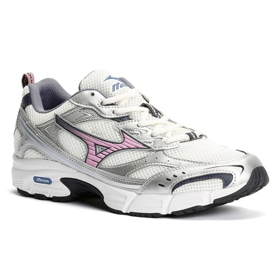 Zapatillas Mizuno MXR Sport Blanco Nieve/Lila/Plata - Image 2