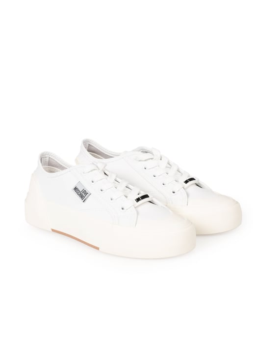 Love Moschino Zapatillas de mujer Blanco - Image 2