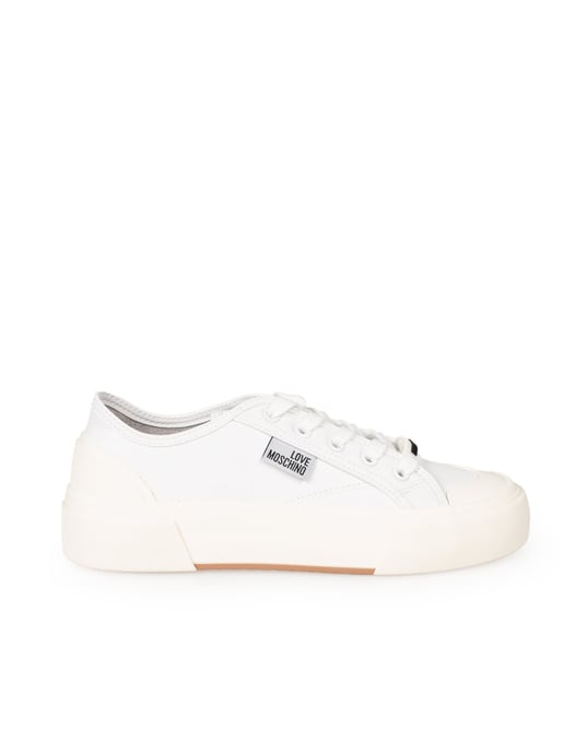 Love Moschino Zapatillas de mujer Blanco - Image 3