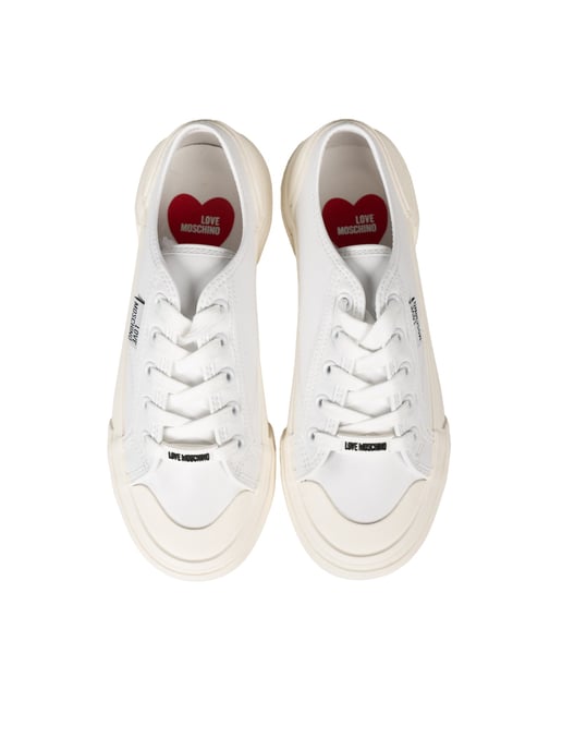 Love Moschino Zapatillas de mujer Blanco - Image 5