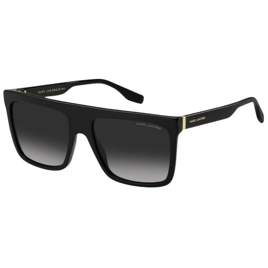Marc Jacobs Black Framed Dark Grey Lens Sunglasses - Image 2