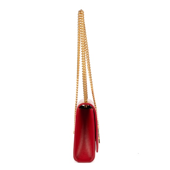 Yves Saint Laurent Kate Small en Rojo Piel de becerro - Image 5