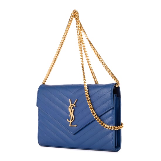 Yves Saint Laurent Chain Wallet  en Azul Piel de becerro - Image 2
