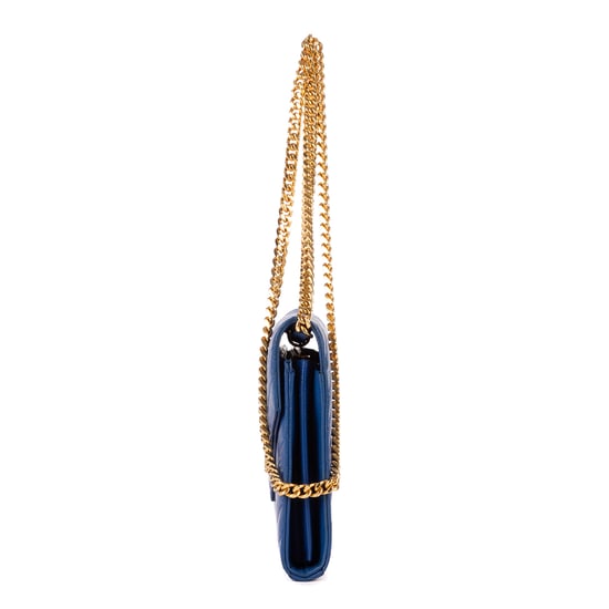 Yves Saint Laurent Chain Wallet  en Azul Piel de becerro - Image 3