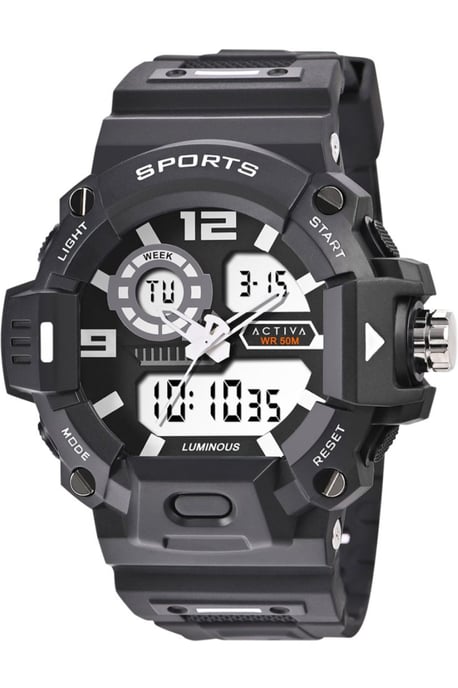 Activa X Invicta Digital ACW495-001 Reloj para Hombre Cuarzo - 55mm - Image 1