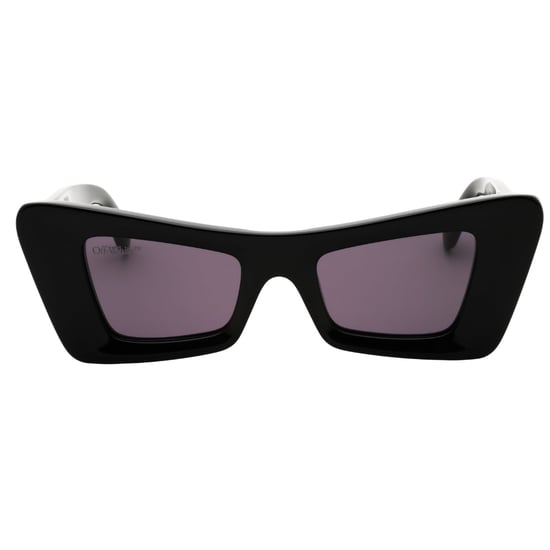 Gafas De Sol Off-white Af Accra Con Montura Gruesa Negra - Image 1