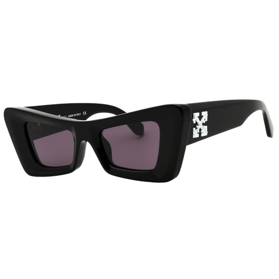 Gafas De Sol Off-white Af Accra Con Montura Gruesa Negra - Image 2