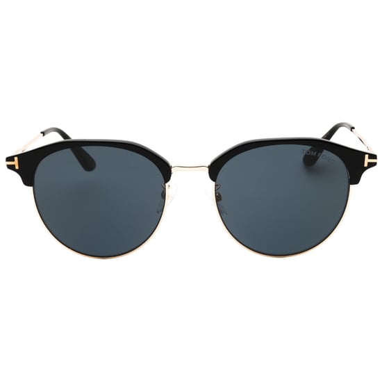 Gafas De Sol Ahumadas Con Marco Negro Brillante De Tom Ford - Image 1