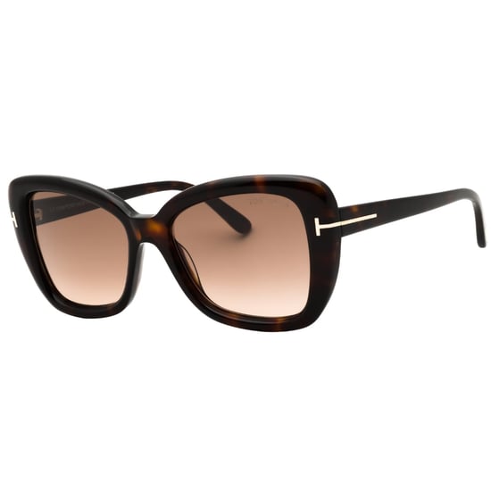 Gafas De Sol Tom Ford Con Montura Havana Oscura Y Degradado Marrón - Image 2