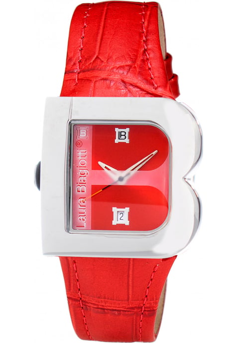 Laura Biagiotti Reloj de mujer Cuarzo plateado - Image 1