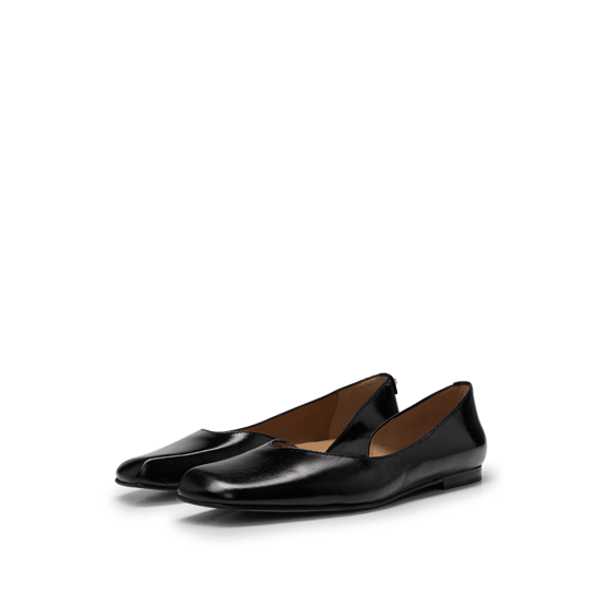 Women's Boss Rose Ballerina Shoes in Black - Image 3