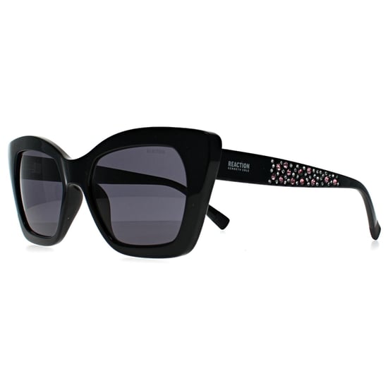 Kenneth Cole Reaction Cat Eye Womens Negro Gris RN00015 - Image 2