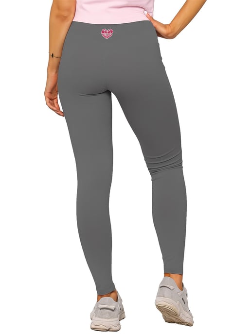 Enzo Milano | Conjunto de Camiseta Extragrande y Mallas para Mujer - Image 5