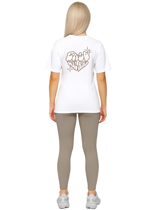 Enzo Milano | Conjunto de camiseta oversize y leggings para mujer - Image 2