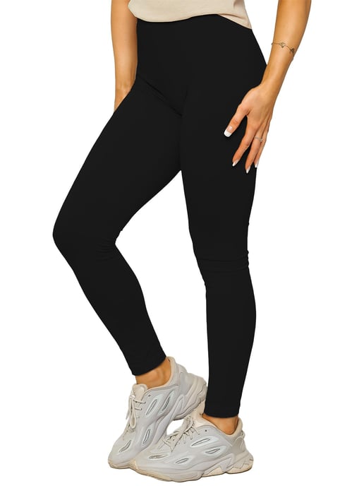 Enzo Milano | Conjunto de Camiseta Extragrande y Mallas para Mujer - Image 4