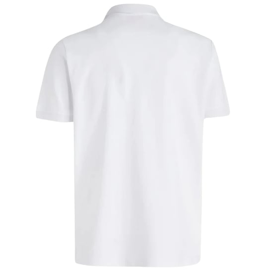 Polo Diesel Blanco Brillante Con Parche Pequeño Y Logo - Image 2