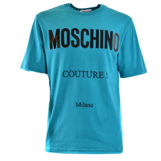 Camiseta Verde Con Logo Brillante De Moschino Couture - Image 1