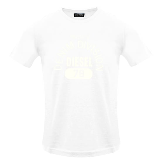 Camiseta Blanca Diesel Monotone De Denim Division - Image 1
