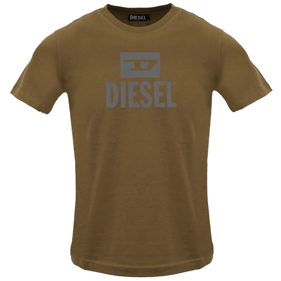 Camiseta De Licor De Café Con El Logotipo Monótono De Diesel - Image 1