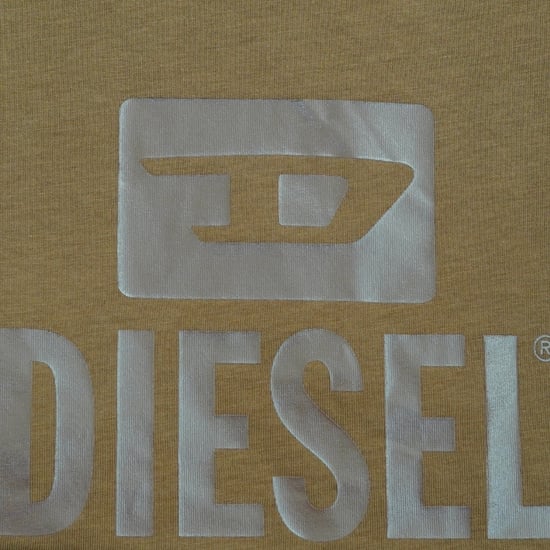 Camiseta De Licor De Café Con El Logotipo Monótono De Diesel - Image 3