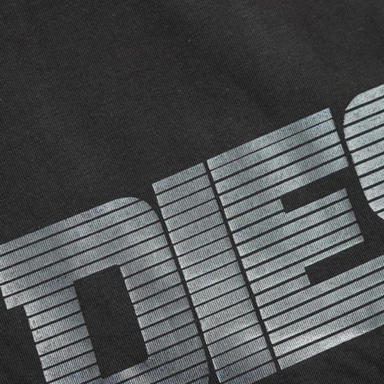 Camiseta Negra Con Caviar Y Logotipo Monótono De Diesel - Image 2