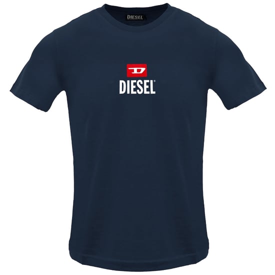 Camiseta Diesel Just Small New D Logo Total Eclipse - Image 1
